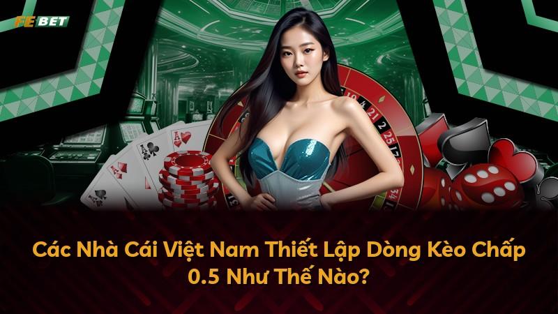 Các Nhà Cái Việt Nam Thiết Lập Dòng Kèo Chấp 0.5 Như Thế Nào?