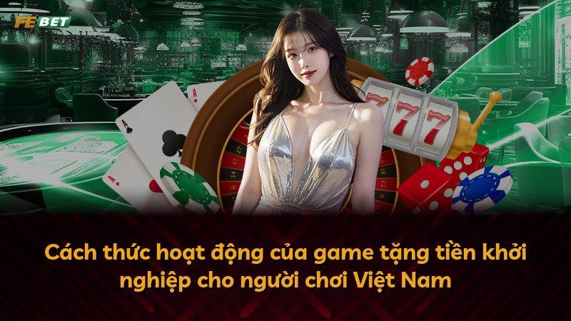 Cách thức hoạt động của game tặng tiền khởi nghiệp cho người chơi Việt Nam