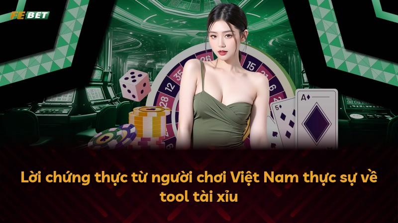 Lời chứng thực từ người chơi Việt Nam thực sự về tool tài xỉu