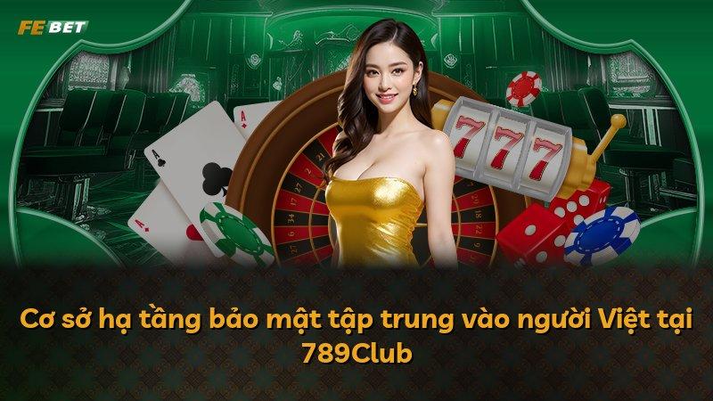 Cơ sở hạ tầng bảo mật tập trung vào người Việt tại 789Club