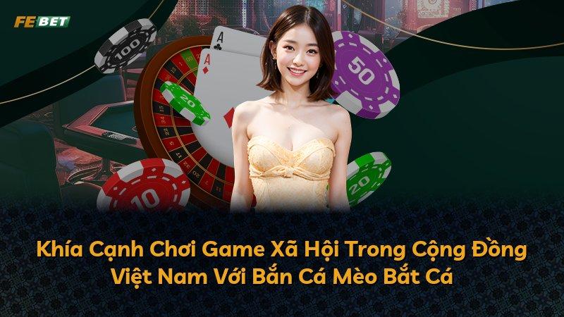 Khía Cạnh Chơi Game Xã Hội Trong Cộng Đồng Việt Nam Với Bắn Cá Mèo Bắt Cá