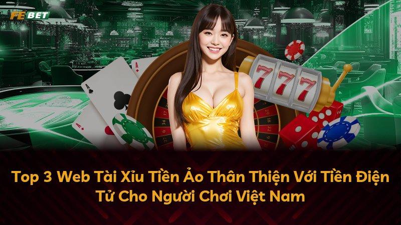 Top 3 Web Tài Xỉu Tiền Ảo Thân Thiện Với Tiền Điện Tử Cho Người Chơi Việt Nam