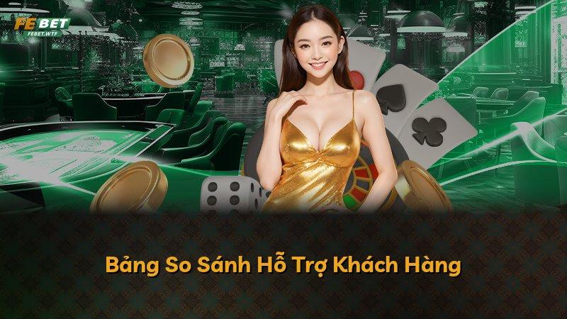 Bảng So Sánh Hỗ Trợ Khách Hàng