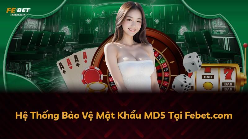 Hệ Thống Bảo Vệ Mật Khẩu MD5 Tại Febet.com